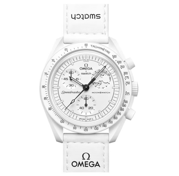 Swatch x Omega Bioceramic Moonswatch Mission To Moonphase Snoopy