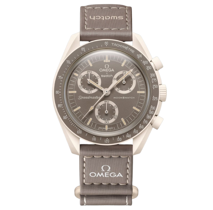 Swatch x Omega Bioceramic Moonswatch Mission On Earth Desert