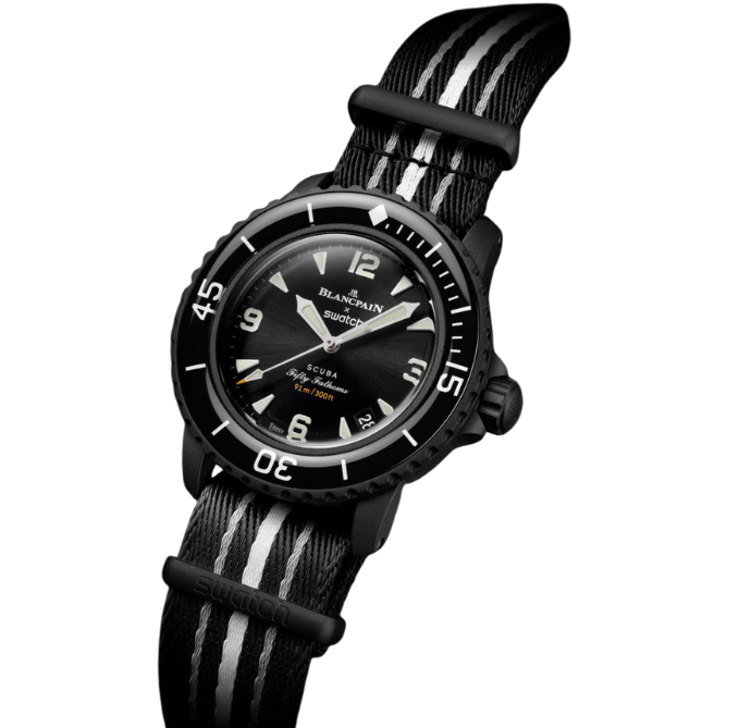 Blancpain x Swatch Scuba Fifty Fathoms Ocean of Storms