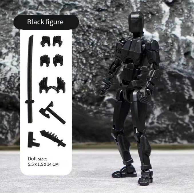 Xmxioi 6PCS t13 Action Figure