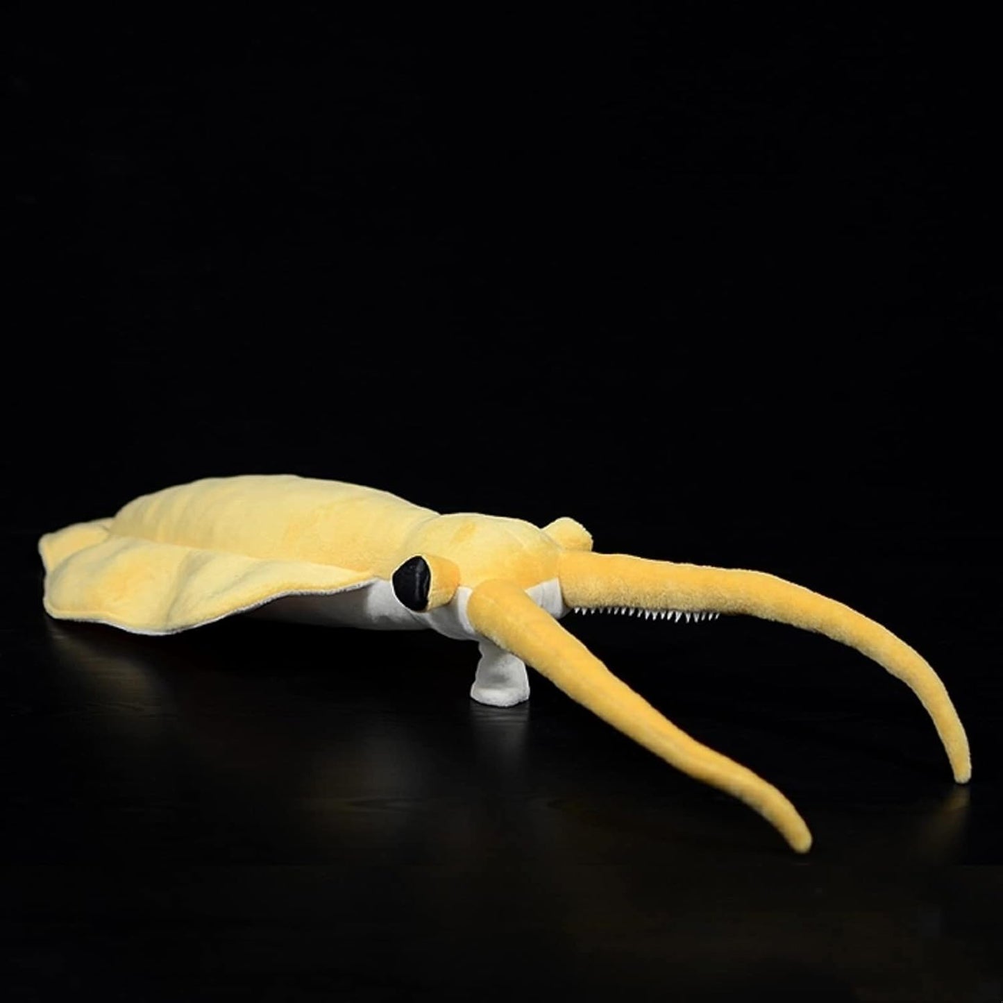 Realistic Necker Shrimp Plush Toy-Yellow 16.93