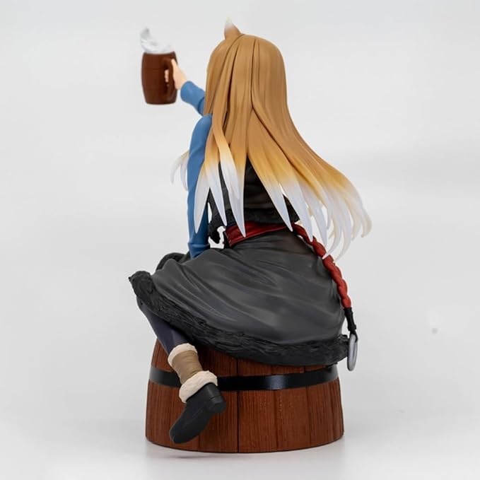Anime Girl Sitting Figure