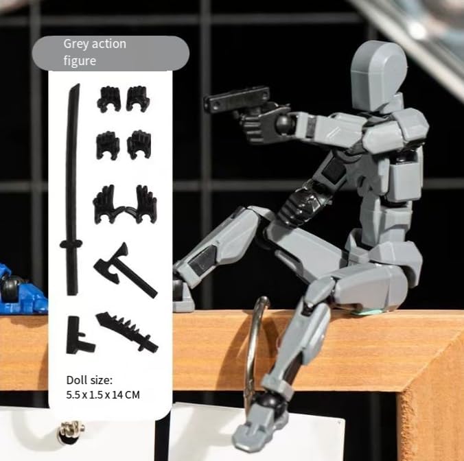 Xmxioi 6PCS t13 Action Figure