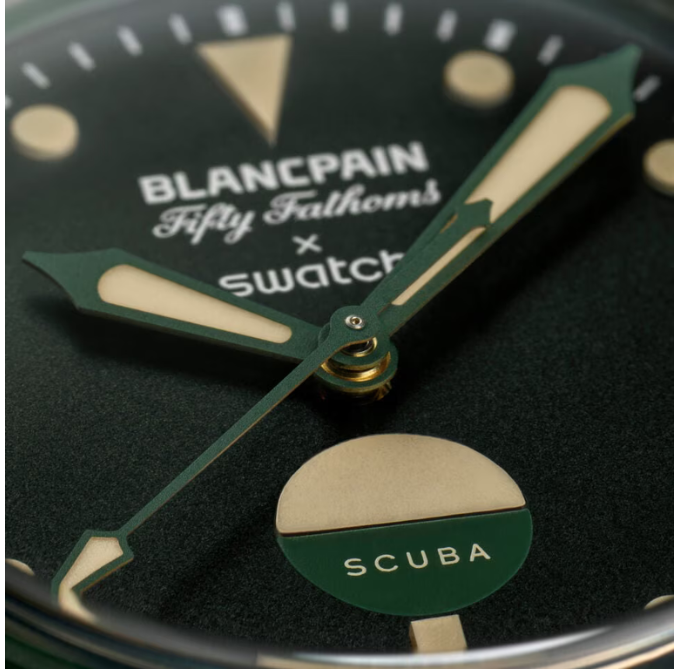 Blancpain x Swatch Scuba Fifty Fathoms Green Abyss