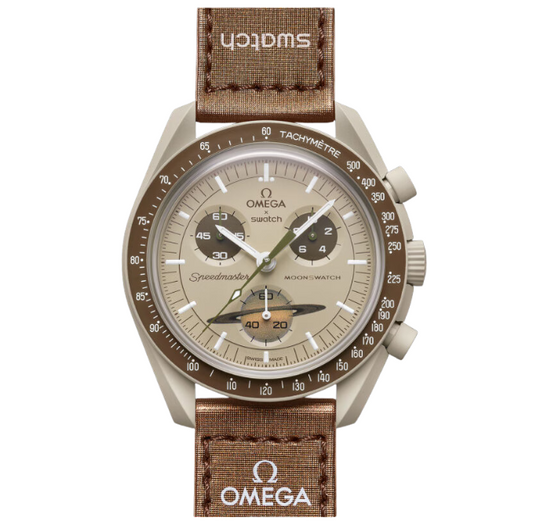 Swatch x Omega Bioceramic Moonswatch Mission to Saturn
