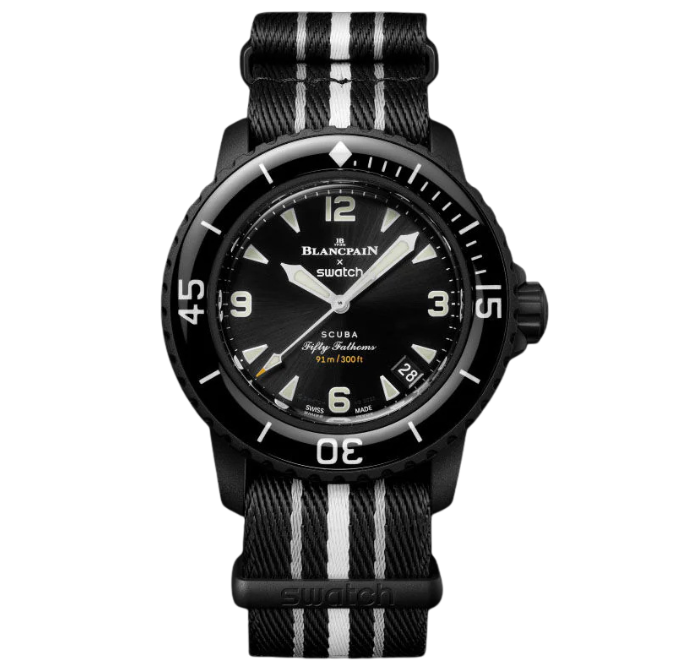 Blancpain x Swatch Scuba Fifty Fathoms Ocean of Storms
