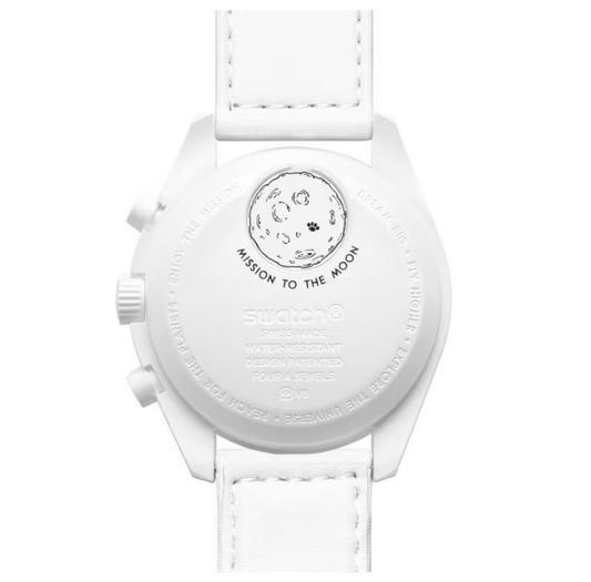 Swatch x Omega Bioceramic Moonswatch Mission To Moonphase Snoopy