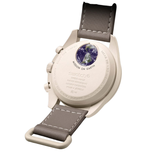 Swatch x Omega Bioceramic Moonswatch Mission On Earth Desert