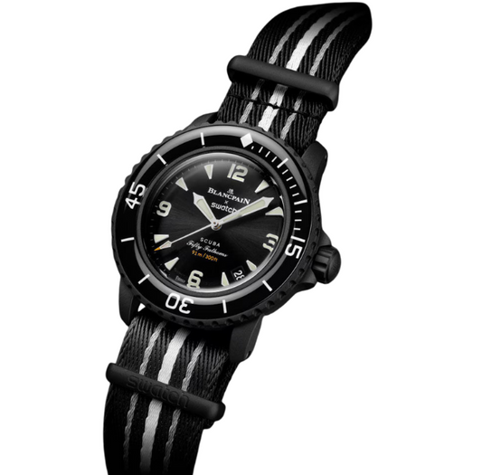 Blancpain x Swatch Scuba Fifty Fathoms Ocean of Storms
